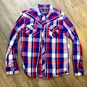 AMONGST OTHERS Button Up Flannel